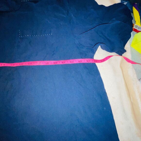 Nat Nast Shirt Mens XL Blue Embroidered Button Up Silk Camp Luxury Originals - Picture 6 of 15